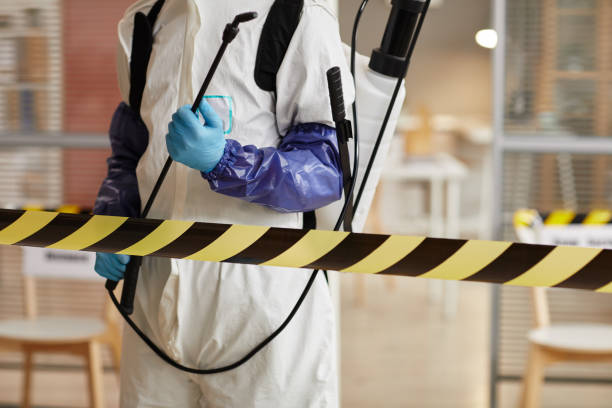 Professional Biohazard Cleanup technician working in Kingsville, MD